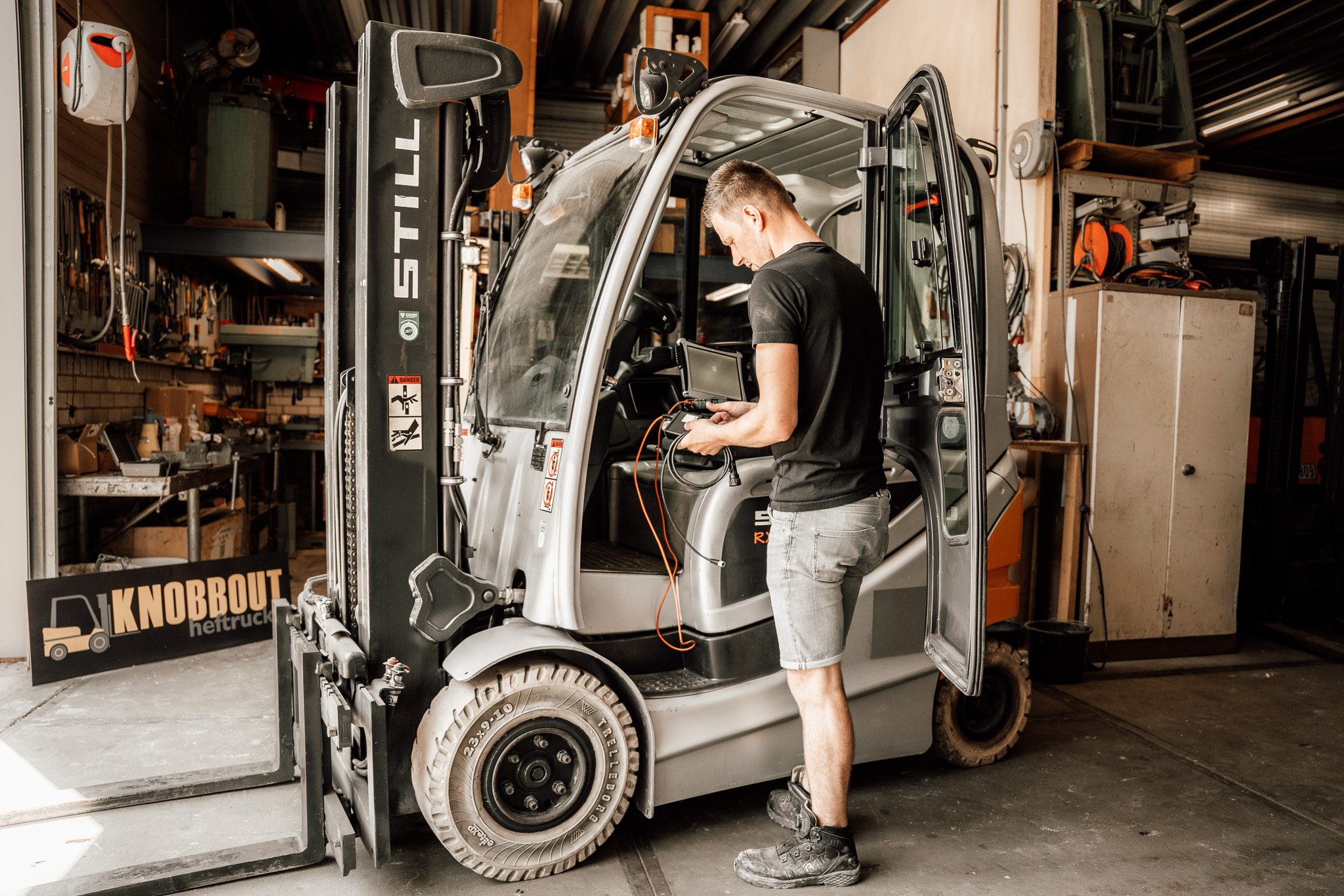 Mogelijkheid uitlezen truck